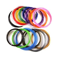 Цветной ABS-пластик для 3D ручек (15 цветов по 10м)