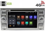 Штатная магнитола Ford Focus II 2005-2008, C-Max, S-Max, Galaxy, Mondeo, Kuga I 2008-2013 LeTrun 1960 Android 6.0.1 7 дюймов (4G LTE 2GB)