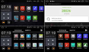 Штатная магнитола LeTrun 1859 для Toyota Corolla 2007-2012 Android 6.0.1