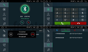Штатная магнитола LeTrun 1828 для Kia Rio Android 6.0.1