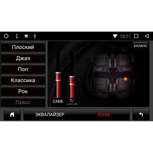 Штатная магнитола Nissan Juke, Qashqai, Tiida, X-Trail, Almera LeTrun 2107 Android 7.1.1 Allwinner T3