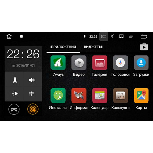 Штатная магнитола Toyota Land Cruiser Prado 150 2013-2017 LeTrun 2053 на Android 7.1.1 Allwinner T3