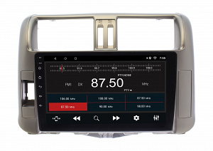 Штатная магнитола Wide Media MT9005MF для Toyota LC Prado 150 2009-2013 (для авто с усилителем) на Android 6.0.1