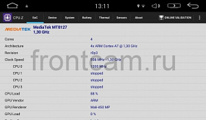 Штатная магнитола Lexus GX 2002-2009 LeTrun 1832-RP-TYLP12XW-03 на Android 5.1