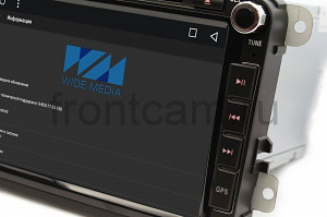 Штатная магнитола Skoda универсальная 8 Wide Media WM-VS8A802NB-1/16 Android 7.1.2"