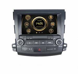 Штатная магнитола CARMEDIA QR-8007 DVD Citroen C-Crosser 2007-2012