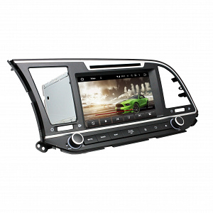 Штатная магнитола CARMEDIA KD-8207-P3-7 DVD Hyundai ELANTRA 2016+