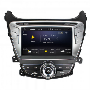 Штатная магнитола CARMEDIA KDO-8054 DVD Hyundai ELANTRA 2013+