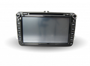 Штатная магнитола CARMEDIA QR-8051-T8 DVD Volkswagen, Skoda, Seat (по списку)