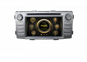 Штатная магнитола CARMEDIA QR-6216 DVD Toyota Hilux/Fortuner 2011-07.2015