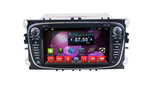 Штатная магнитола CARMEDIA QR-7005 DVD Ford Focus II, Mondeo, S-MAX, Galaxy, Tourneo/Transit Connect черный