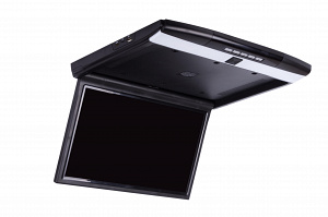 Автомобильный потолочный монитор 17.3 со встроенным Full HD медиаплеером ERGO ER17S (черный)