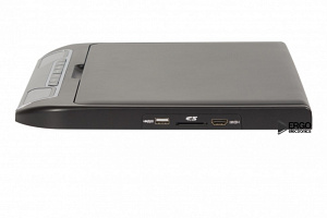 Автомобильный потолочный монитор 13.3 со встроенным Full HD медиаплеером ERGO ER13S (черный)
