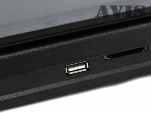 Автомобильный потолочный монитор 15,6 со встроенным DVD плеером AVIS AVS1520T (Черный)