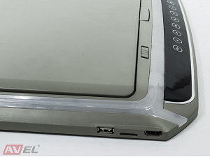 Потолочный монитор 15,6 со встроенным Full HD медиаплеером AVS1507MPP (серый)