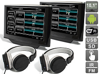 Комплект навесных мониторов на подголовник с диагональю 10.1 AVIS Electronics AVS1033AN (#02) на Android для автомобилей Land Rover/ Range Rover
