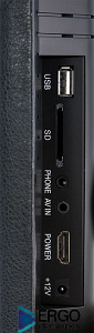 Навесной монитор на подголовник с диагональю 9 и встроенным DVD плеером ERGO ER9L