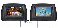 Комплект автомобильных DVD подголовников ERGO ER704HD