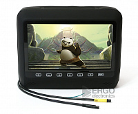 Подголовник со встроенным DVD плеером и LCD монитором 9 ERGO ER9HD (Черный)"