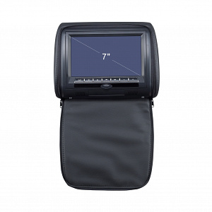 Подголовник с монитором 7 и встроенным DVD плеером FarCar-Z008 (Grey)"