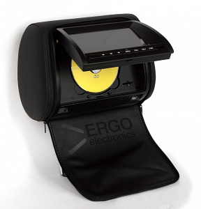 Комплект автомобильных подголовников ERGO ER700H (черный)