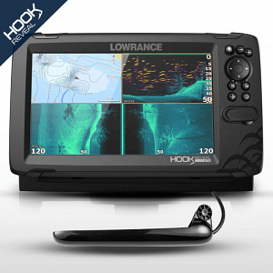 Lowrance Hook Reveal 9 TripleShot