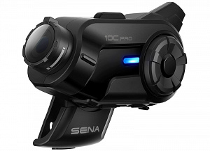 Bluetooth мотогарнитура SENA 10C PRO со встроенной 2K экшн-камерой