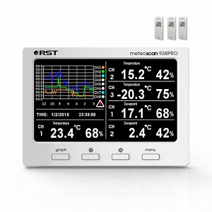 Профессиональная метеостанция RST METEOSCAN 938 PRO